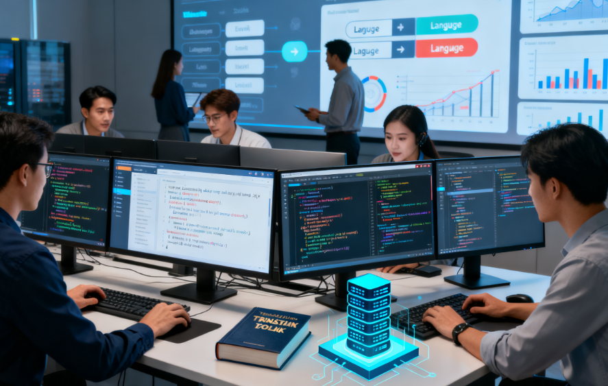 多语言网站展示